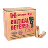 Hornady Critical Defense Lite Standard Velocity Centerfire Ammunition, 9mm Luger, Flex Tip eXpanding, 100 Grain - 25 Cartridge Box ( 25 / 1 )