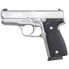 Kahr Arms K9093A K  9mm Luger Caliber with 3.50 Barrel 71 or 81 Capacity Overall Matte Stainless Steel Finish Serrated Slide  Textured Wraparound Black Polymer Grip UPC: 602686047012