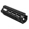 NcStar MAR4S Quad Rail Carbine Length AR15 Black Hardcoat Anodized Aluminum 6.70 UPC: 814108011802