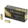 Sellier & Bellot Handgun High Velocity Centerfire Ammunition, 9mm Luger, Jacketed Hollow Point, 115 Grain - 50 Cartridge Box ( 50 / 1 )