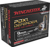 Winchester PDX1 Defender High Velocity Centerfire Ammunition, 9mm Luger +P, Bonded Jacket Hollow Point, 124 Grain - 20 Cartridge Box ( 20 / 1 )