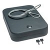SnapSafe 75210 Lock Box  XL Key Entry Black Steel Holds 1 Handgun 10 W x 7 H x 2 D UPC: 851529004242