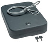 SnapSafe 75210 Lock Box  XL Key Entry Black Steel Holds 1 Handgun 10 W x 7 H x 2 D UPC: 851529004242