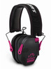Walkers GWPRSEMPNK Razor Slim Electronic Muff 23 dB Over the Head Black Polymer wPink Accents UPC: 888151013052