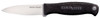 Cold Steel CS59KSPZ Kitchen Classics Paring 3 Fixed Plain Cryo 4116 SS Blade4 Black KrayEx Handle UPC: 705442014522