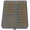MTM CaseGard W184441 Ammo Wallet  Handgun 44 Mag 18rd Clear Smoke Polymer UPC: 026057100142