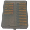 MTM CaseGard W184441 Ammo Wallet  Handgun 44 Mag 18rd Clear Smoke Polymer UPC: 026057100142