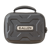 Allen 827 EXO  Handgun Case Black Polymer Molded Carry Handle Egg Crate Foam  Lockable Zippers 7 x 5.25 UPC: 026509018841