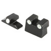 Meprolight USA 102423101 TruDot  Black  Green Tritium Front Sight Green Tritium Rear Sight Set UPC: 840103135571
