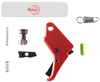 Apex Tactical 100056 Action Enhancement Trigger  DutyCarry Kit 9mm Luger40 SW Red DropIn Fits SW MP Shield UPC: 856008005581