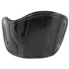 Bulldog MLBM Molded  OWB Black Leather Belt Slide Fits Browning HiPower Fits Kahr P45 Right Hand UPC: 672352007411