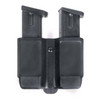 Blackhawk 410610PBK Double Mag Case  Black Polymer Belt Clip Compatible w Double Stack 9mm10mm4045357 UPC: 648018127281