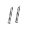 Ruger 90645 Mark IIIIV Value Pack 10rd Magazine Fits Ruger Mark IIIIV 22 LR ENickel 2 Pack UPC: 736676906451