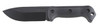 KaBar BK2 Becker Campanion 5.25 Fixed Clip Point Drop Point Plain Black 1095 CroVan Blade Black Ultramid Handle Includes Sheath UPC: 617717200021