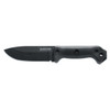 KaBar BK2 Becker Campanion 5.25 Fixed Clip Point Drop Point Plain Black 1095 CroVan Blade Black Ultramid Handle Includes Sheath UPC: 617717200021