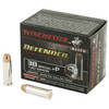 Winchester PDX1 Defender Subsonic Centerfire Ammunition, 38 Special +P, Bonded Jacket Hollow Point, 130 Grain - 20 Cartridge Box ( 20 / 1 )