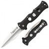 Cold Steel CS10AB Counter Point I 4 Folding Spear Point Plain Satin AUS10A SS Blade Black GrivEx Handle Includes Pocket Clip UPC: 705442017691