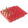 Hornady 480040 Universal Loading Block with Sleeve Red Plastic 36 oz UPC: 090255800401