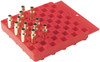 Hornady 480040 Universal Loading Block with Sleeve Red Plastic 36 oz UPC: 090255800401