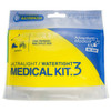 Adventure Medical Kits 01250297 Ultralight  Watertight 3 Medical Kit Treats InjuriesIllnesses Waterproof White UPC: 707708202971