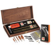 Hoppes BUOX Deluxe Cleaning Kit MultiCaliber Rifles  Shotguns  Pistols Wood Presentation Box UPC: 026285511901