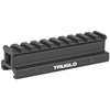 TruGlo TG8980B Picatinny Riser Mount  Matte Black Anodized UPC: 788130018231