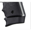 Hogue 39080 Rubber Grip  Cobblestone Black with Finger Grooves for Kimber Micro 9 UPC: 743108390801