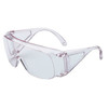 Howard Leight R01701 HL100 OTG Adult Clear Lens Polycarbonate Clear Frame UPC: 033552017011