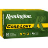 Remington Core-Lokt Hyper Velocity Centerfire Ammunition, 35 Remington, Soft Point Core Lokt, 200 Grain - 20 Cartridge Box ( 20 / 1 )