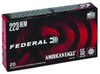 Federal American Eagle Hyper Velocity Centerfire Ammunition, 223 Remington, Full Metal Jacket Boat Tail, 55 Grain - 20 Cartridge Box ( 20 / 1 )