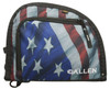 Allen 7719 Victory Auto Fit Handgun Case USA Flag Endura wBlack Trim 1Pocket Knit Lining Foam Padding  Lockable Zippers 9 x 7 Interior Dimensions UPC: 026509077190