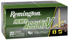 Remington Premier AccuTip-V Hyper Velocity Centerfire Ammunition, 204 Ruger, AccuTip-V, 40 Grain - 20 Cartridge Box ( 20 / 1 )