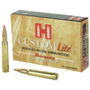 Hornady Custom Lite Hyper Velocity Centerfire Ammunition, 30-06 Springfield, Super Shock Tip, 125 Grain - 20 Cartridge Box ( 20 / 1 )