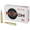 Hornady Match Hyper Velocity Centerfire Ammunition, 300 Winchester, Extremely Low Drag-Match, 178 Grain - 20 Cartridge Box ( 20 / 1 )