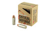 Hornady Critical Defense Subsonic Centerfire Ammunition, 45 Colt, Flex Tip eXpanding, 185 Grain - 20 Cartridge Box ( 20 / 1 )