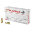 Winchester USA White Box Subsonic Centerfire Ammunition, 45 ACP, Full Metal Jacket, 230 Grain - 50 Cartridge Box ( 50 / 1 )