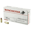 Winchester USA White Box Subsonic Centerfire Ammunition, 40 Smith & Wesson, Jacketed Hollow Point, 180 Grain - 50 Cartridge Box ( 50 / 1 )