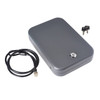 SnapSafe 75200 Lock Box  Large Key Entry Black Steel Holds 1 Handgun 9.50 L x 6.50 W x 1.75 D UPC: 851529004020