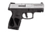 Taurus 1G2S939 G2S  9mm Luger 71 3.26 Stainless Steel Barrel Matte Stainless Serrated Steel Slide Black Polymer Frame wPicatinny Rail Black Polymer Grips UPC: 725327616290