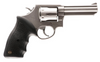 Taurus 2650049 65  38 Special P or 357 Mag 6 Shot 4 Barrel Overall Matte Finish Stainless Steel Finger Grooved Black Rubber Grip Fixed Sights UPC: 725327330080