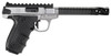 Smith  Wesson 12080 Performance Center Victory Target 22 LR 6 CF MB 101 Stainless Steel Tandemkross Black HiveGrip with Integrated Target Thumb Rest Grip UPC: 022188875560
