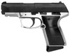 Daisy 985501442 5501 Powerline CO2 177 BB 151 430 fps Black Slide Silver Metal Frame with Pic. Rail Molded Grips Blade Front Sight UPC: 039256855010
