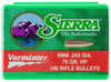 Sierra 1510 Varminter  6mm .243 75 gr Hollow Point 100 Per Box UPC: 092763015100