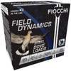 Fiocchi Field Dynamics Dove Load 20 Gauge Shotshell Ammunition, 2 3/4 Inch, 1225 FPS, 2/3 Ounce, #7 Shot - 25 Cartridge Box ( 25 / 1 )