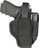 Blackhawk 40AM36BK MultiUse  IWBOWB Size 36 Black Cordura Belt Clip Fits Sm Frame 56 Rd Revolver wHammer22.25 Barrel Belt 1.501.75 Wide Ambidextrous UPC: 648018090820