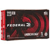 Federal American Eagle Hyper Velocity Centerfire Ammunition, 223 Remington, Total Metal Jacket, 75 Grain - 20 Cartridge Box ( 20 / 1 )