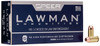 Speer Lawman Subsonic Centerfire Ammunition, 40 Smith & Wesson, Total Metal Jacket, 180 Grain - 50 Cartridge Box ( 50 / 1 )