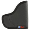 DeSantis Gunhide N38BJU4Z0 Nemesis  Pocket Black Rubberized Fabric Fits Glock 2627 Ambidextrous UPC: 792695310655