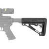 HOGUE AR15 STK MIL-SPEC RBR BLK UPC: 743108150405
