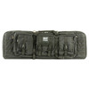 Bulldog BDT6037B Tactical Double Rifle Case 37 Black with 3 Accessory Pockets  Deluxe Padded Backstraps Lockable Zippers Holds 2 Rifles Padded Internal Divider UPC: 672352010565